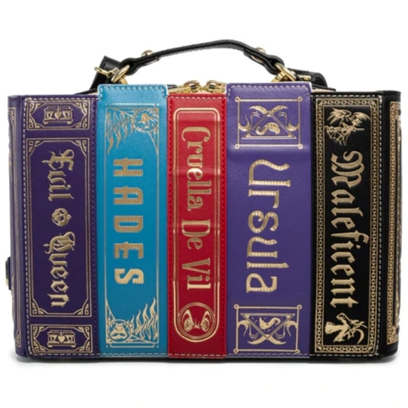 Disney Villains Books Crossbody Bag Stitch Shoppe by Loungefly - Picture 3 of 16